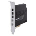 ASUS ThunderboltEX 5 interface cards/adapter Internal Mini DisplayPort, PCIe, USB 2.0