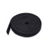 StarTech.com 75ft (22.8m) Hook and Loop Roll, 0.5in Wide, Black, Cut-to-Size Reusable Cable Ties, Fastener Tape, Adjustable Fabric Wraps, Bulk Roll