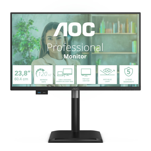 AOC 24P4CV computer monitor 60.5 cm (23.8