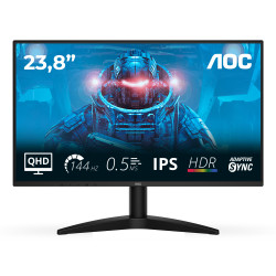 AOC B3 Q24B36X computer monitor 60.5 cm (23.8") 2560 x 1440 pixels Quad HD LED Black