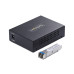 StarTech.com Gigabit Ethernet Copper-to-Fiber Media Converter, SM LC, 20km, 10/100/1000 Mbps, RJ45 to LC, Full Metal, 9K Jumbo Frames, TAA Compliant