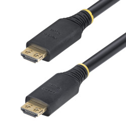 StarTech.com HDMI2-CABLE-GRIP-15M HDMI cable HDMI Type A (Standard) Black