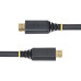 StarTech.com HDMI2-CABLE-GRIP-15M HDMI cable HDMI Type A (Standard) Black