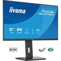 iiyama ProLite XB2797QSU-B1 computer monitor 68.6 cm (27") 2560 x 1440 pixels Quad HD LED Black