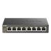 D-Link 8-Port Gigabit PoE Unmanaged Desktop Switch