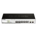 D-Link 8-Port Gigabit PoE Smart Managed Switch with 2 SFP ports