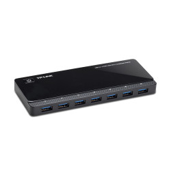 TP-Link UH720 interface hub USB 3.2 Gen 1 (3.1 Gen 1) Micro-B 5000 Mbit/s Black