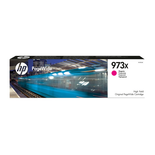 HP 973X High Yield Magenta Original PageWide Cartridge