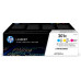 HP 201X 3-pack High Yield Cyan/Magenta/Yellow Original LaserJet Toner Cartridges