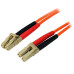StarTech.com 1m Fiber Optic Cable - Multimode Duplex 50/125 - LSZH Fiber Jumper Cord - LC/LC