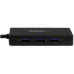 StarTech.com 3-Port USB 3.0 Hub plus Gigabit Ethernet - USB-C - Includes Power Adapter~3-Port USB-C Hub with Gigabit Ethernet - USB-C to 3x USB-A - USB 3.0 (5Gbps) - Includes Power Adapter