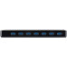 StarTech.com 7-Port USB 3.0 Hub plus Dedicated Charging Ports - 2 x 2.4A Ports~7-Port USB 3.0 Hub (5Gbps) plus Dedicated Charging Ports - 2 x 2.4A Ports