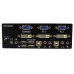 StarTech.com 2 Port DVI VGA Dual Monitor KVM Switch USB with Audio & USB 2.0 Hub