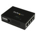 StarTech.com 4-Port Gigabit Midspan - PoE+ Injector - 802.3at/af