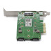 StarTech.com 3-Port M.2 SSD (NGFF) Adapter Card - 1 x PCIe (NVMe) M.2, 2 x SATA III M.2 - PCIe 3.0