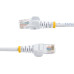StarTech.com Cat5e Patch Cable with Snagless RJ45 Connectors - 1m, White