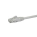 StarTech.com 10m CAT6 Ethernet Cable - White CAT 6 Gigabit Ethernet Wire -250MHz 100W PoE RJ45 UTP Network/Patch Cord Snagless w/Strain Relief Individually Tested