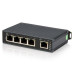 StarTech.com 5-port industrial Ethernet switch - DIN rail mountable