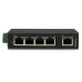 StarTech.com 5-port industrial Ethernet switch - DIN rail mountable