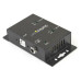 StarTech.com 2 Port Industrial Wall Mountable USB to Serial Adapter Hub with DIN Rail Clips