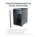 StarTech.com 4-Post 22U Server Rack Cabinet, Lockable 19