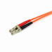 StarTech.com 3m Fiber Optic Cable - Multimode Duplex 62.5/125 LSZH Fiber Jumper Cord - LC/ST