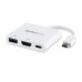 StarTech.com USB-C Multiport Adapter with HDMI - USB 3.0 Port - 60W PD - White