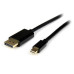 StarTech.com 4m (13ft) Mini DisplayPort to DisplayPort 1.2 Cable - 4K x 2K UHD Mini DisplayPort to DisplayPort Adapter Cable - Mini DP to DP Cable for Monitor - mDP to DP Converter Cord