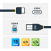 StarTech.com 3.3ft (1m) USB-B to USB-C Cable, USB 10Gbps, Data Cord, USB 3.2 Gen 2, USB-C Data Transfer Cable