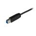StarTech.com 3.3ft (1m) USB-B to USB-C Cable, USB 10Gbps, Data Cord, USB 3.2 Gen 2, USB-C Data Transfer Cable