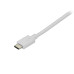 StarTech.com 6ft/1.8m USB C to DisplayPort 1.2 Cable 4K 60Hz - USB-C to DisplayPort Adapter Cable HBR2 - USB Type-C DP Alt Mode to DP Monitor Video Cable - Works w/ Thunderbolt 3 - White