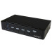 StarTech.com 4-Port DisplayPort KVM Switch - USB 3.0 - 4K 30Hz