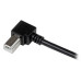 StarTech.com 3m USB 2.0 A to Right Angle B Cable - M/M
