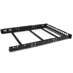 StarTech.com 1U Universal Server Rack Rails, Adjustable Depth Server Mounting Rails, 19inch Rack Mount Rails