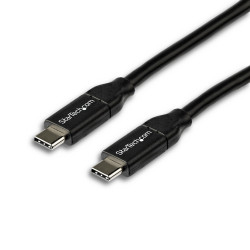 StarTech.com USB-C to USB-C Cable w/ 5A PD - M/M - 2 m (6 ft.) - USB 2.0 - USB-IF Certified