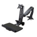 StarTech.com Sit Stand Monitor Arm - Desk Mount Adjustable Sit-Stand Workstation Arm for Single 34