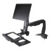 StarTech.com Sit Stand Monitor Arm - Desk Mount Adjustable Sit-Stand Workstation Arm for Single 34