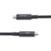 StarTech.com 6 ft (1.8 m) USB C to USB C Cable - 5A, 100W PD 3.0 - Certified Works With Chromebook - USB-IF Certified - M/M - USB 3.0 5Gbps - USB C Charging Cable - USB Type C Cable