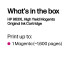 HP 963XL High Yield Magenta Original Ink Cartridge
