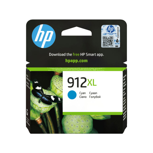 HP 912XL High Yield Cyan Original Ink Cartridge