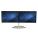 StarTech.com Dual Monitor Stand - Ergonomic Free Standing Dual Monitor Desktop Stand for two 24