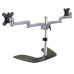 StarTech.com Dual Monitor Stand - Ergonomic Desktop Monitor Stand for up to 32