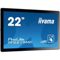 iiyama ProLite TF2215MC-B2 computer monitor 54.6 cm (21.5") 1920 x 1080 pixels Full HD LED Touchscreen Multi-user Black