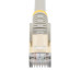 StarTech.com 5m CAT6a Ethernet Cable - 10 Gigabit Shielded Snagless RJ45 100W PoE Patch Cord - 10GbE STP Network Cable w/Strain Relief - Grey Individually Tested/Wiring is UL Certified/TIA