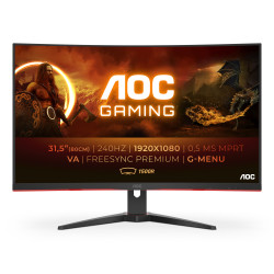 AOC G2 C32G2ZE/BK computer monitor 80 cm (31.5") 1920 x 1080 pixels Full HD LED Black, Red