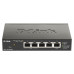 D-Link 5-Port Gigabit PoE Smart Managed Switch with 1 PD port