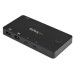 StarTech.com 2 Port USB C KVM Switch - 4K 60Hz HDMI - Compact Dual Port UHD USB Type C Desktop Mini KVM Switch with USB C Cables - Bus Powered - MacBook iPad Pro ThinkPad IdeaPad EliteBook
