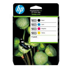 HP 903 4-pack Black/Cyan/Magenta/Yellow Original Ink Cartridges