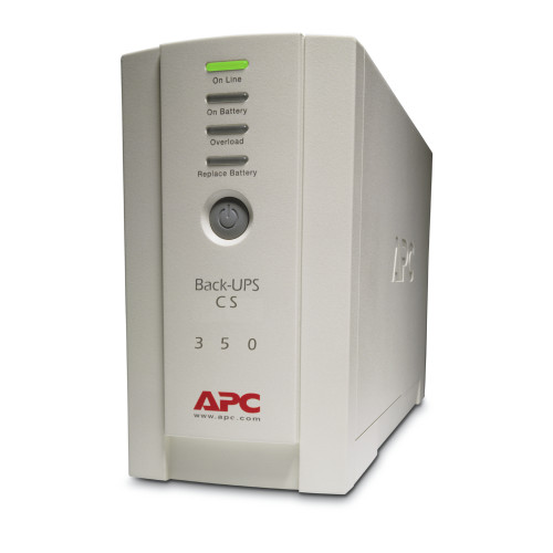 APC Back-UPS, 350VA/210W, Tower, 230V, 4x IEC C13 Outlets , User Replaceable Battery