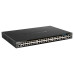 D-Link 48-Port Gigabit Stackable POE+ Smart Managed Switch with 2 x 10GBase-T & 2 x 10G SFP+